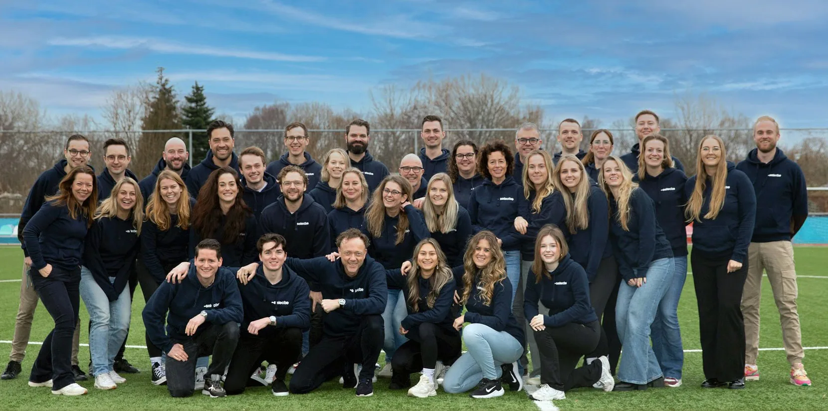 TEAMFOTO DESELECTIE VERKLEINT